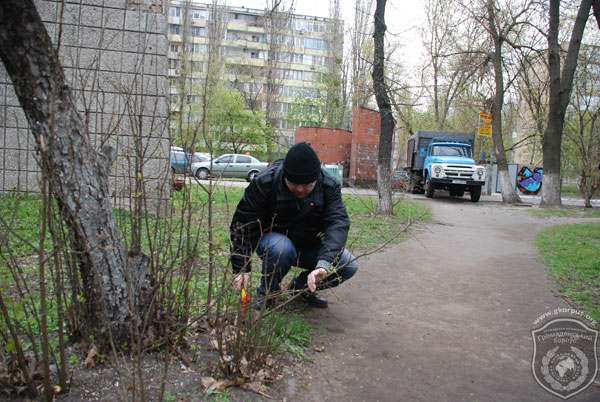 «Громадянський Корпус» взяв участь в суботнику на Русанівці