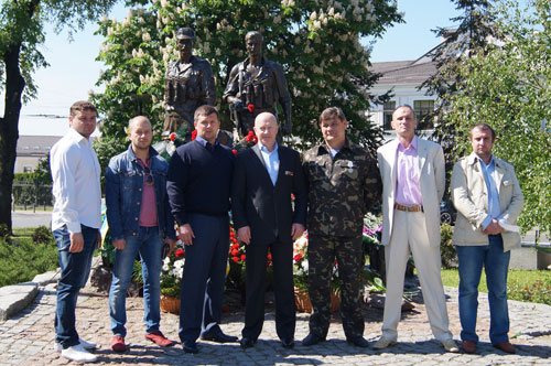 «Громадянський Корпус» та Партія ветеранів Афганістану вшанували пам’ять полеглих бійців