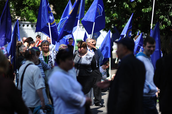 Ми захищаємо дрібний та середній бізнес: мітинги на Подолі та Дегтярівській