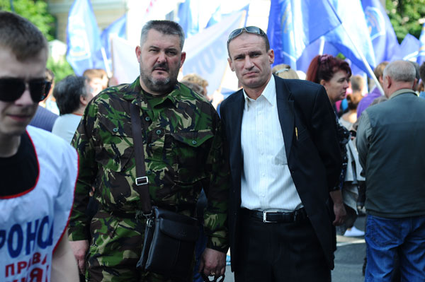 Ми захищаємо дрібний та середній бізнес: мітинги на Подолі та Дегтярівській