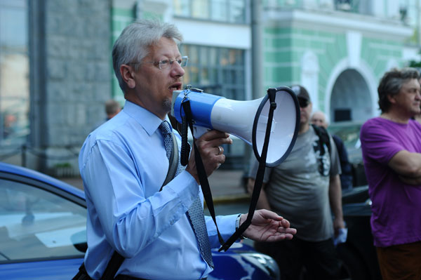 Ми захищаємо дрібний та середній бізнес: мітинги на Подолі та Дегтярівській