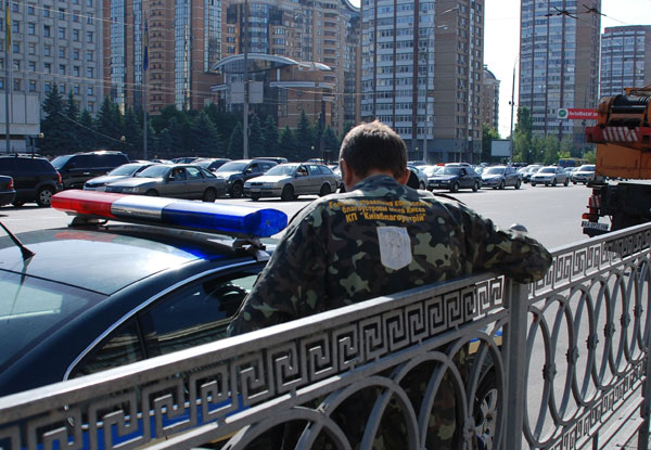 На Печерську ГО «Громадянський Корпус» захищав своїх учасників