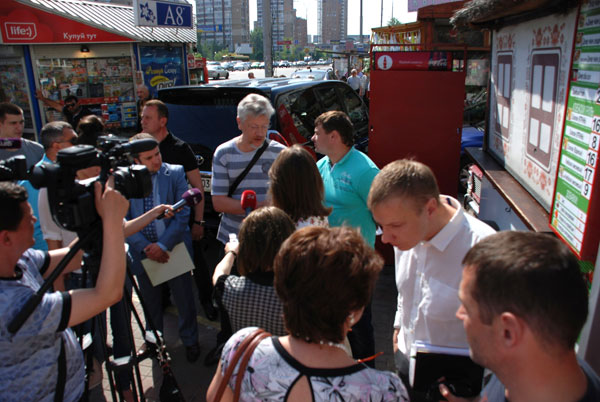 На Печерську ГО «Громадянський Корпус» захищав своїх учасників