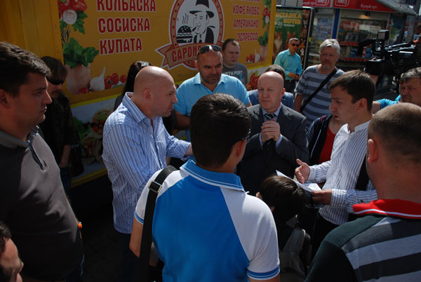 На Печерську ГО «Громадянський Корпус» захищав своїх учасників