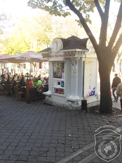 Тимчасові споруди в Одесі