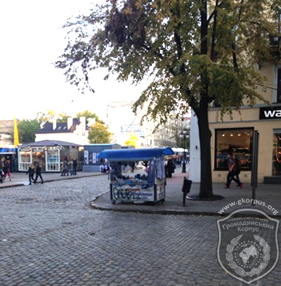 Тимчасові споруди в Одесі