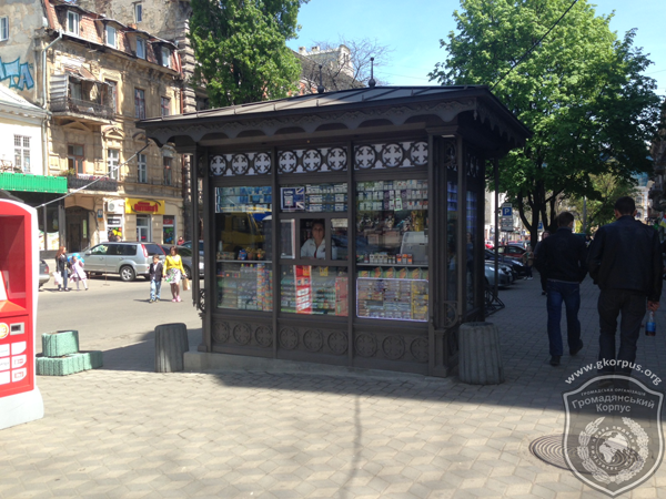 Тимчасові споруди в Одесі