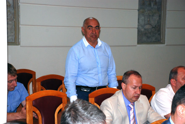 Нарада з проблем розміщення тимчасових споруд відбулася в Печерській РДА